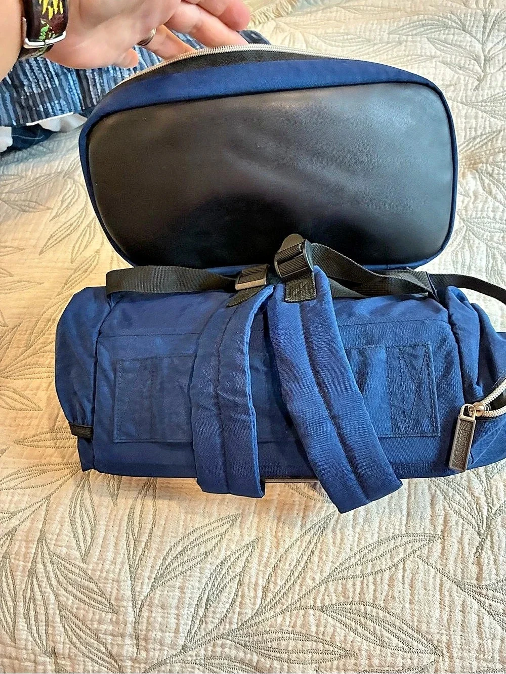 Biaggi “on the go” Backpack Blue